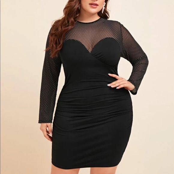 Dresses & Skirts - Mesh BodyCon Dress